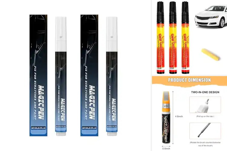 Detailed view of Best 2 In 1 Scratch Remover Pens Erase Car Scratches Easily