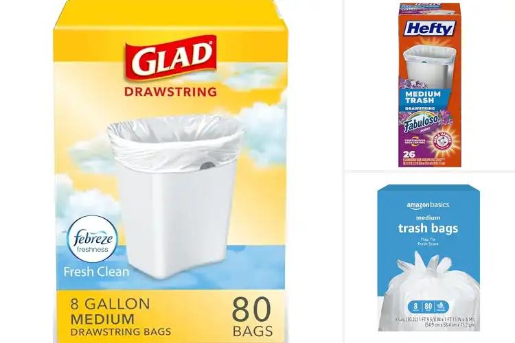 Detailed view of Best 8 Gallon Trash Bags