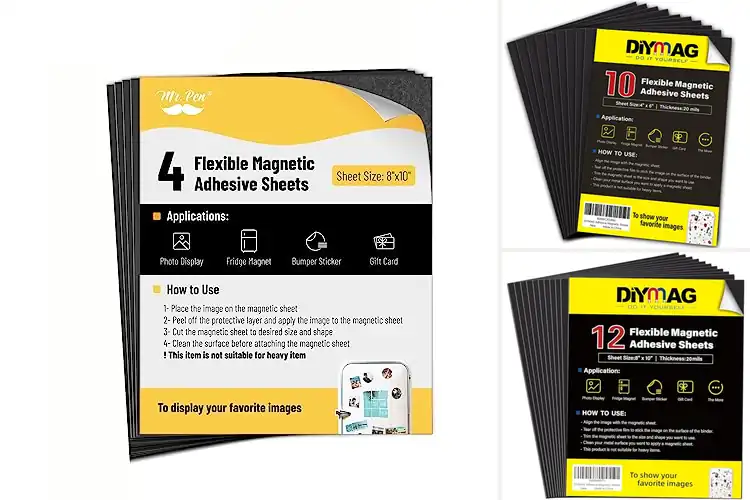 Detailed view of Best Adhesive Magnet Papers: Top 10 Creative Picks