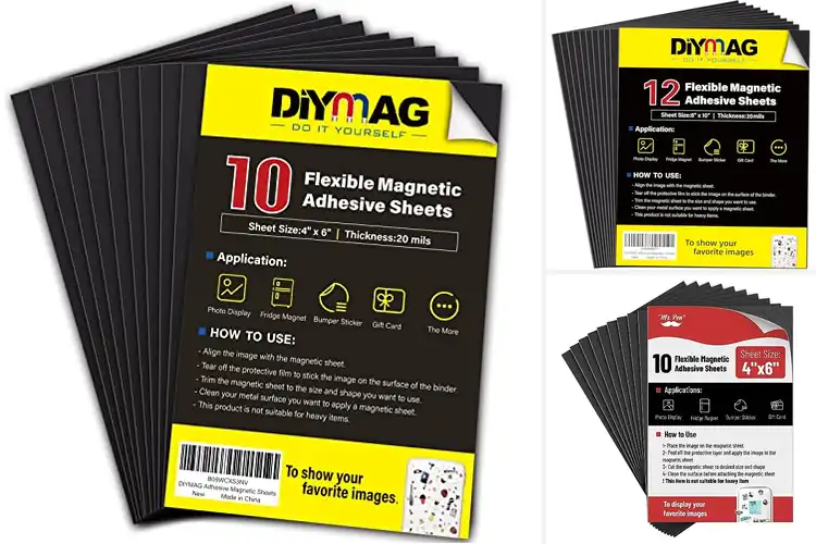 Detailed view of Best Adhesive Magnet Sheets For Crafts