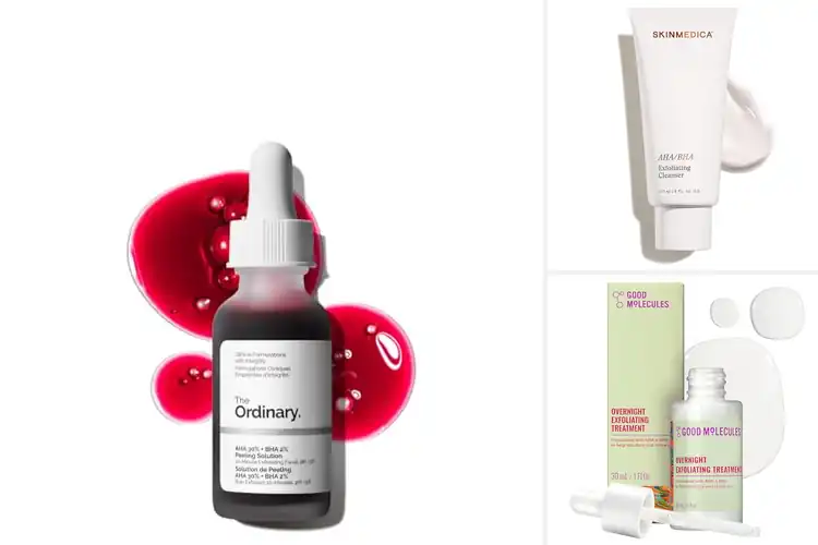 Detailed view of Best AHA BHA Skin Exfoliators