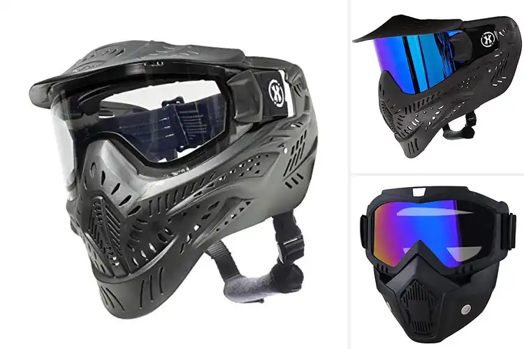 Detailed view of Best Anti-Fog Paintball Masks: Clear Vision, Intense Play