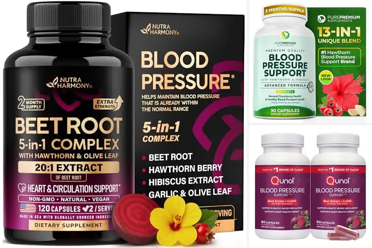 Detailed view of Best Blood Pressure Supplements: Boost Health & Energy
