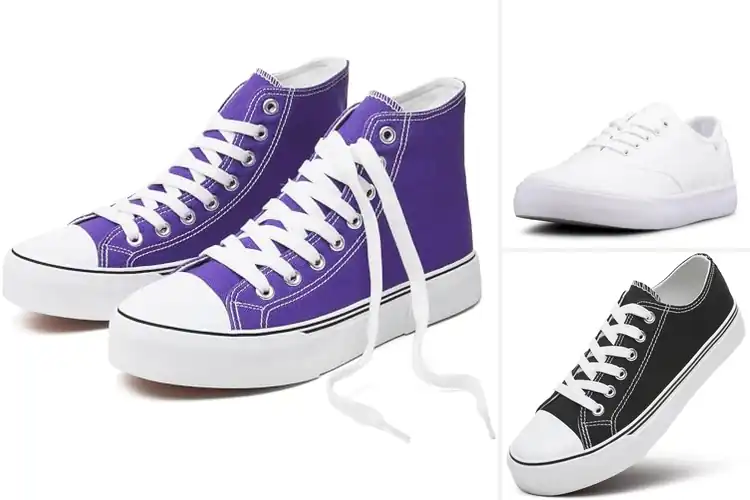 Detailed view of Best Canvas Sneakers: Stylish Comfort for Everyday Wear