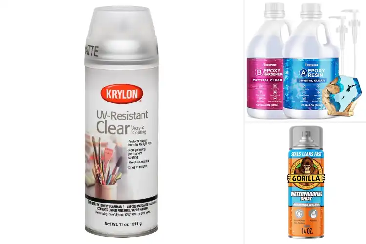Detailed view of Best Clear Coatings