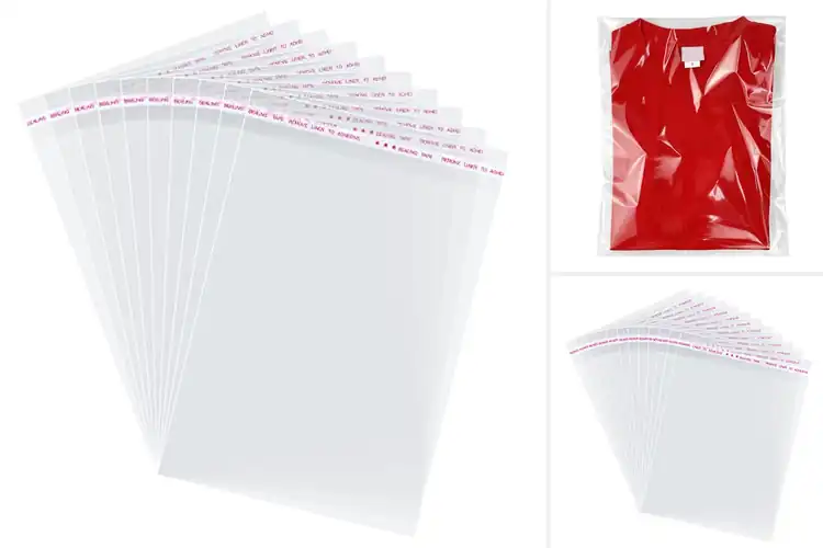 Detailed view of Best Clear Resealable Cellophane Bags