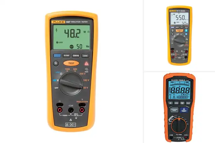 Detailed view of Best Digital Insulation Testers for Fast, Safe Results