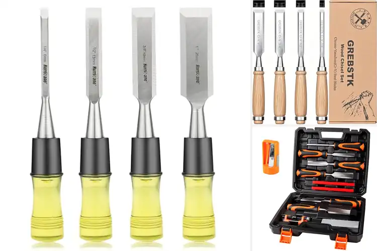 Detailed view of Best DIY Chisels: Top 10 Sets for Easy Woodworking