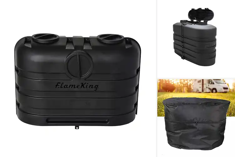 Detailed view of Best Double 20lb Propane Tank Covers