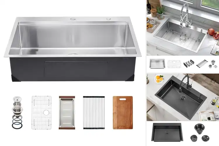 Detailed view of Best Drop In Kitchen Sinks: Top 10 Durable & Stylish Picks