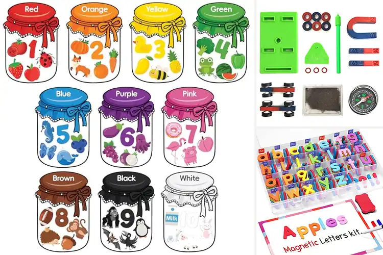 Detailed view of Best Educational Magnets: 10 Fun Learning Sets