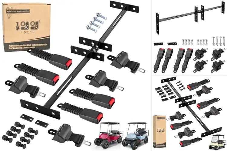 Detailed view of Best Ezgo Seat Belts