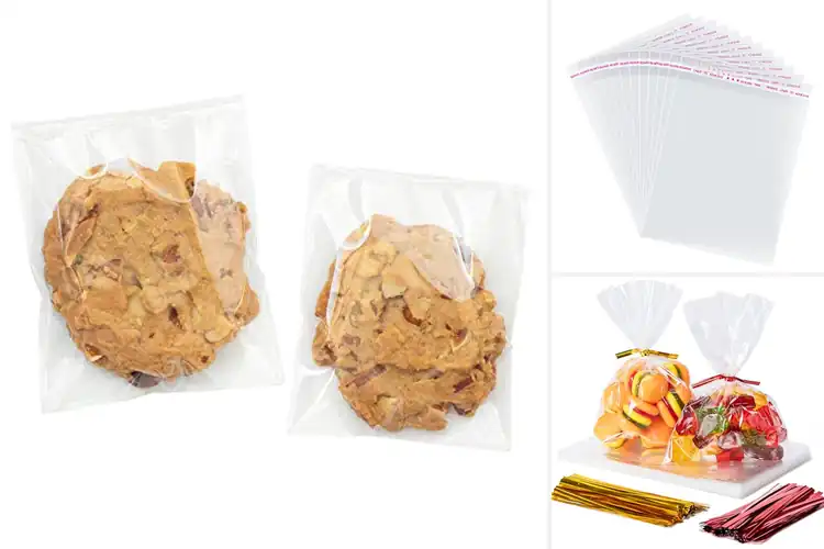 Detailed view of Best Food Safe Cellophane Bags