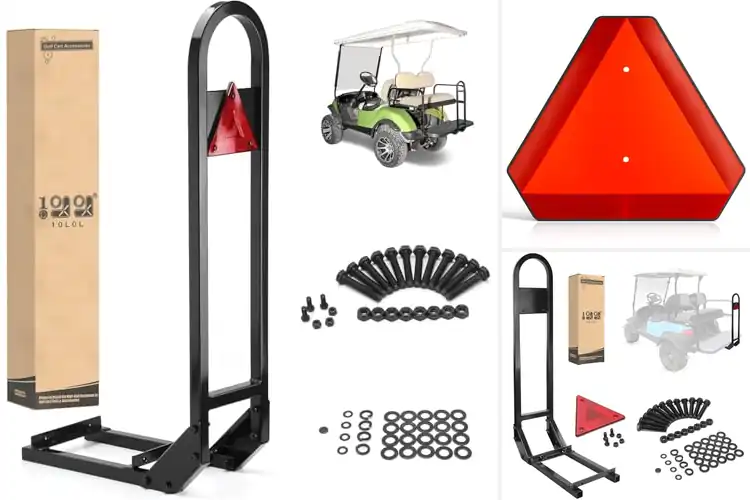 Detailed view of Best Golf Cart Safety Accessories