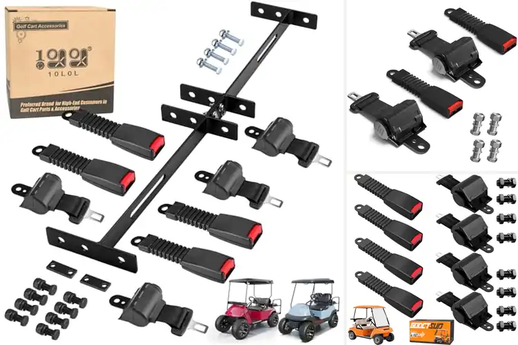 Detailed view of Best Golf Cart Seat Belts: Top 10 Safe & Comfortable Picks