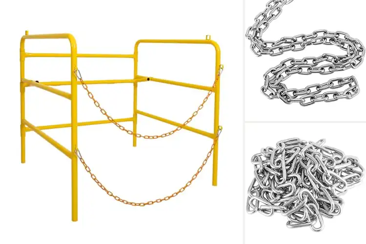 Detailed view of Best Guardrail Chains for Safer Installations