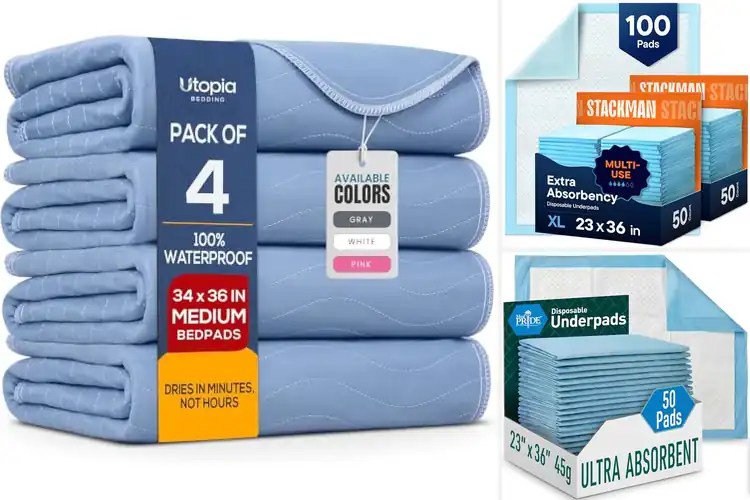 Detailed view of Best Incontinence Bed Pads