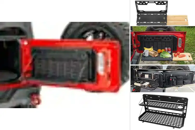 Detailed view of Best Jeep Wrangler JL Tailgate Tables