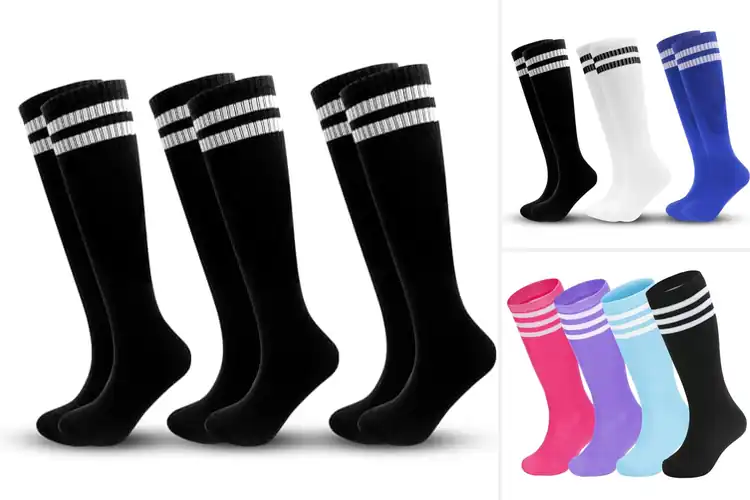 Detailed view of Best Kids Soccer Socks