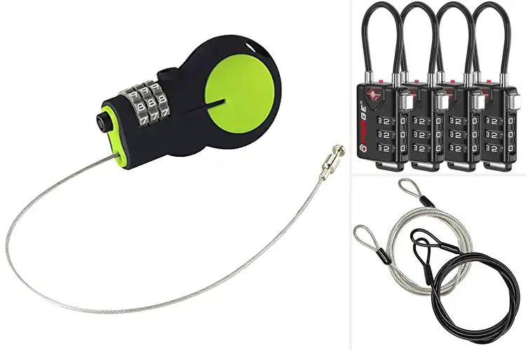 Detailed view of Best Luggage Lock Cables