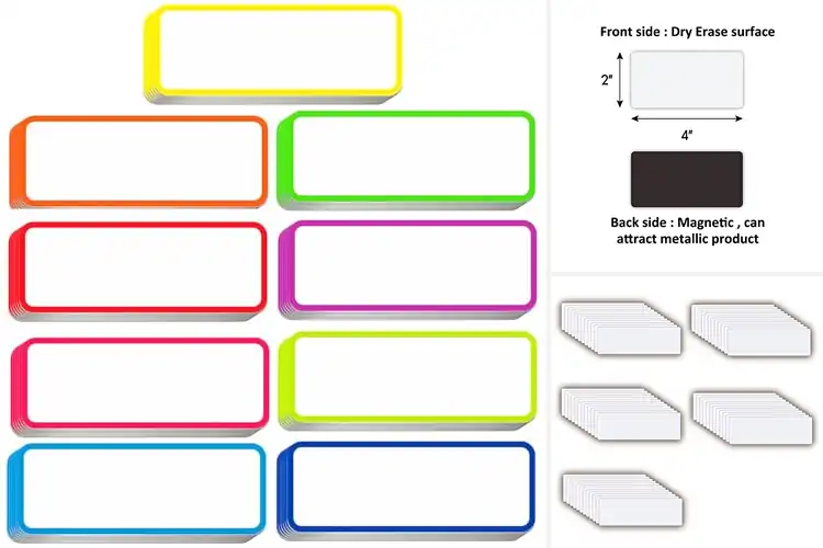 Detailed view of Best Magnetic Labels For Whiteboards