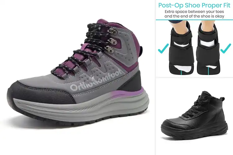 Detailed view of Best Orthopedic Boots for Plantar Fasciitis