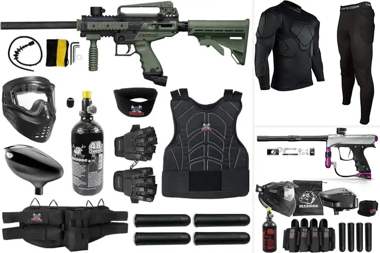 Detailed view of Best Paintball Gear Packages