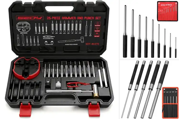 Detailed view of Best Pin Punch Sets for Precision Repairs
