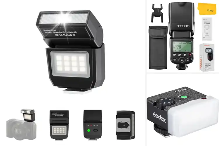 Detailed view of Best Portable Camera Flashes For Stunning Photos