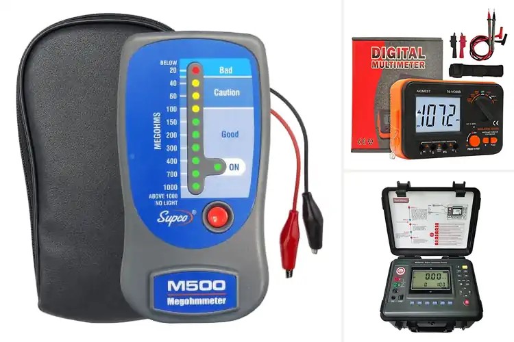 Detailed view of Best Portable Insulation Meters