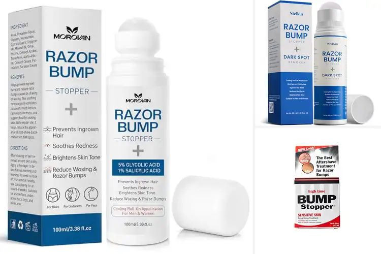 Detailed view of Best Razor Bump Treatments