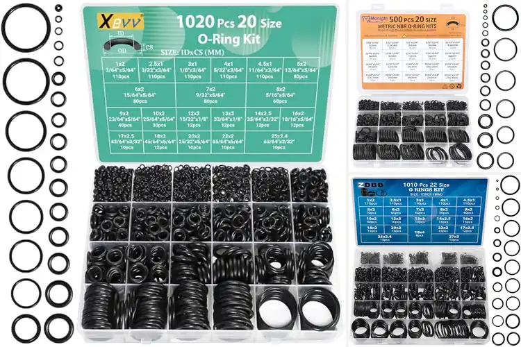 Detailed view of Best Replacement O-Rings: Top 10 Kits for Leak-Free Repairs