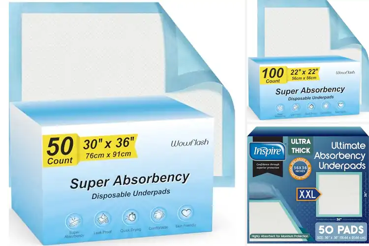 Detailed view of Best Super Absorbent Underpads