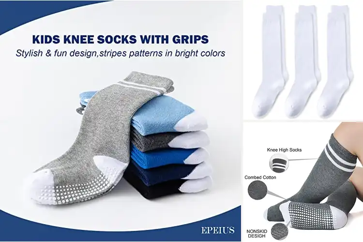 Detailed view of Best Toddler Knee High Socks