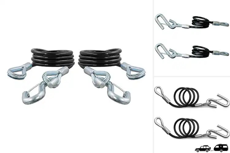 Detailed view of Best Trailer Cables for Safe Towing