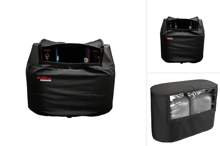 Detailed view of Best Waterproof Camper Propane Covers