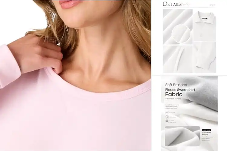 Detailed view of Best Womens Sweatshirts